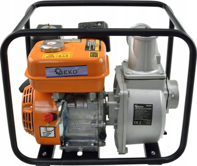 Pompe uji me benzinë GEKO SGP-80 G81040, 6.5HP, diametër 3", blu