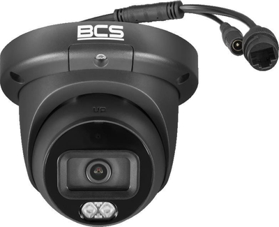 Kупола IP камера BCS LINE BCS-L-EIP26FCR3L3-Ai1-G, 6Mpx, 2.8mm, бела