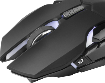 Geјмерски глушец Mars Gaming MMW, 3200 DPI, 6 копчиња, со LED светла