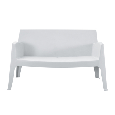 Divan kopshti SLEEK HM6366.01, 2 vende, polipropilen, i bardhë