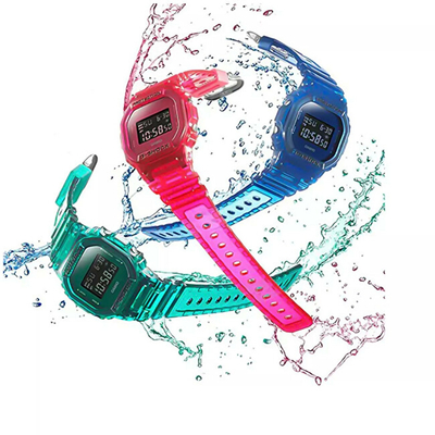 Orë për femra Casio G-Shock DW-5600SB-4ER, e kuqe