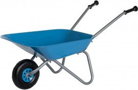 Karrocë lodër Rolly Toys Blue Metal Wheelbarrow, metal, blu