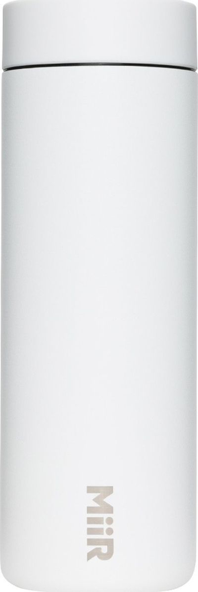 Termus MiiR 360 Traveler, 470ml, çelik inox, i bardhë