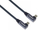Kabllo USB C PremiumCord, USB 3.2 Gen 2x2, 100W 20Gbps, 0.5m, e zezë