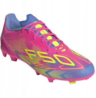 Këpucë futbolli adidas F50 League FG MG, Sprintplate 360, të bardha