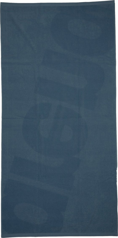Peshqir plazhi Arena Beach Towel Logo II, 180 x 90 cm, pambuk, gri grafit