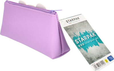 Penar STARPAK TXM Pencil Case, 21x12 cm, me zinxhir, shumëngjyrësh