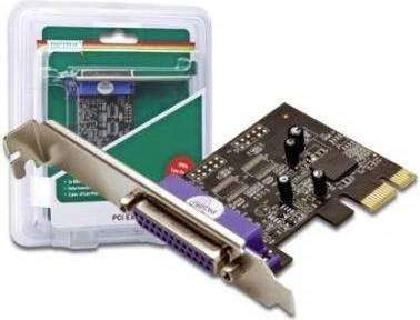 Zgjerues rrjeti Digitus PCIe x1 Controller - LPT Parallel Port