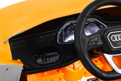 Makina elektrike për fëmijë Audi Q8 LIFT, 109x66x55cm, 12V, e verdhë