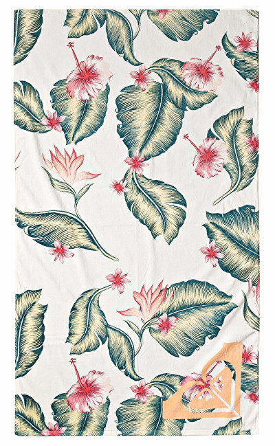 Peshqir plazhi Roxy Bright White Tropica