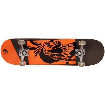 Skateboard Best Sporting Indian, dru panje 9 shtresa, kushineta ABEC 7, portokalli