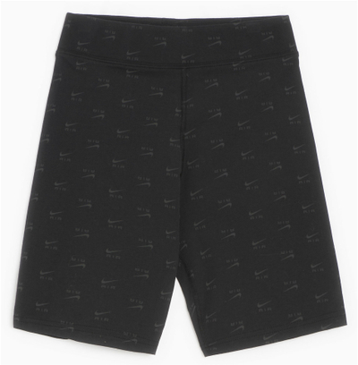 Shorce sportive Nike WMNS Bike Shorts, për femra, bel i lartë, të zeza