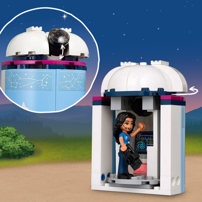 Set LEGO Friends 41713 Akademia Hapësinore e Olivias, për kalamajt 8+, shumëngjyrësh