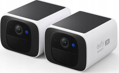 Kamerë sigurie Eufy SoloCam S220, set me 2 copë, 2K, IP67, e bardhë