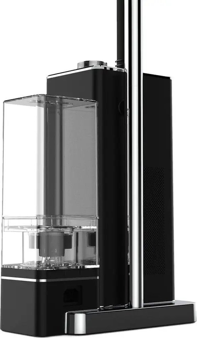 Avullore vertikale rrobash SteamOne EUES200B, fuqi e madhe, depozitë e madhe uji, e zezë