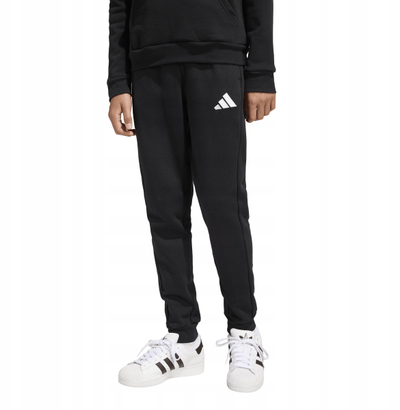 Tuta sportive për fëmijë Adidas ENT22, bel elastik, funde të ngushtuara, të zeza