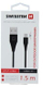 Kabllo USB Swissten 71504403, USB A në USB C, 1.5 m, USB 3.2 Gen 1, i zi