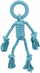 Lodër për qen Trixie Rope Figure, 26 cm, poliester dhe TPR, blu
