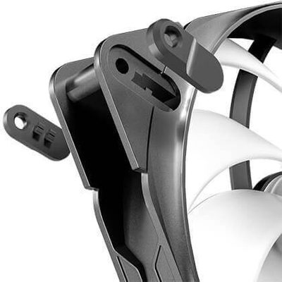 Ventilatorë kaste Antec TQ 12025 ARGB, 120mm, set me 3 copë, ngjyrë e zezë