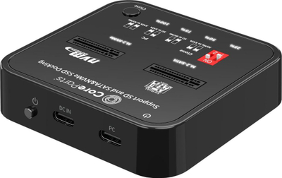 Stacion klonimi SSD CoreParts MS-CLONER-M2-SD, M.2 SATA NVMe, USB 3.2 Type‑C, i zi