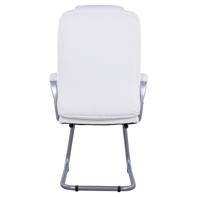 Karrige Sora me mbulesë PU 63x67x112cm (HM1144.02), bardhë