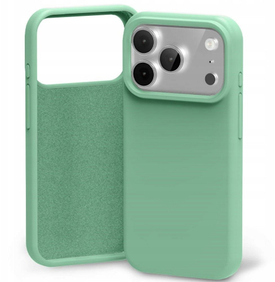 Mbulesë telefoni Mercury Silicone Case për iPhone 17 Pro, silikoni, për Apple iPhone 17 Pro, e gjelbër