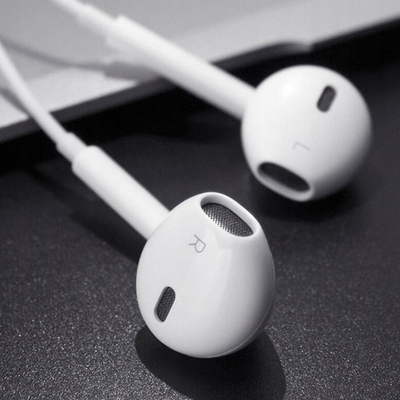 Kufje me tel Vega Colors EarPods, USB C, me mikrofon, të bardha