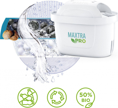 Filtrues uji Brita Maxtra Pure Performance, 4 copë