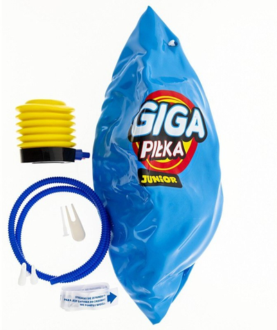 Top gjigant për fëmijë EPEE Red Giant, 1.4 m, me pompë, i kuq