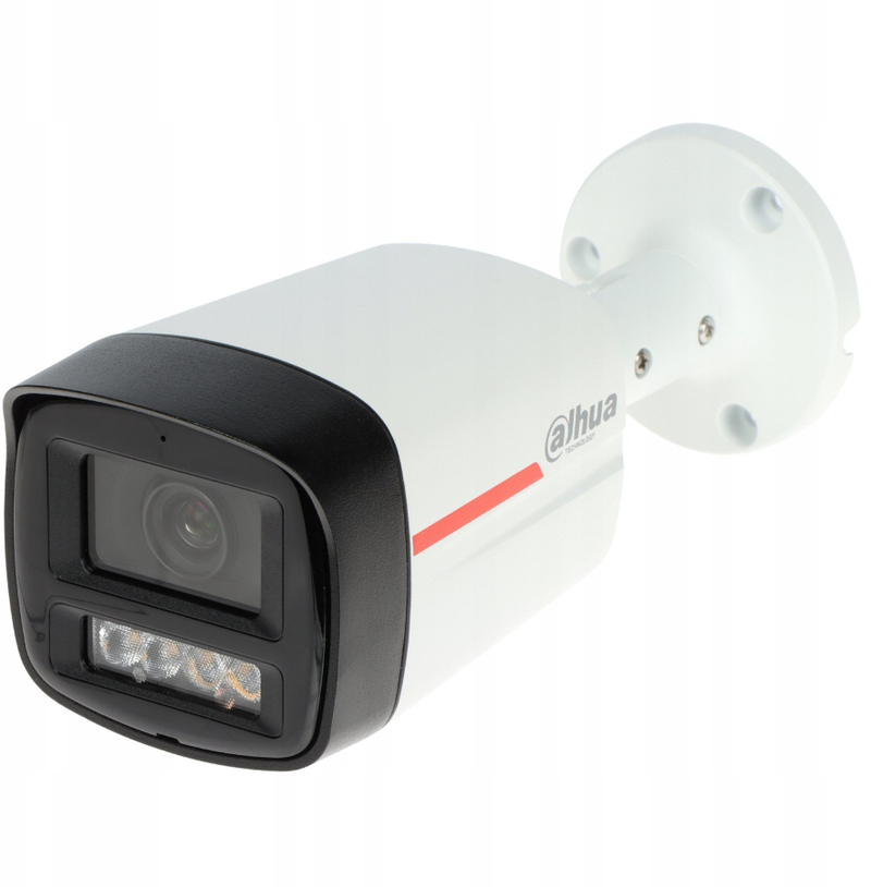 Kamerë IP Dahua WizSense IPC-HFW2449TL-S-LED-0600B-PRO, 4MP, LED i bardhë 50m, PoE, e bardhë