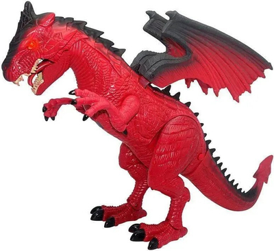 Loje dinosauri Dragon Mighty Megasaur, me bateri, që ec, shumëngjyrësh