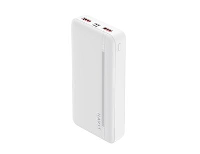 Power bank Havit PB92, 20000mAh, karikim i shpejtë, i bardhë