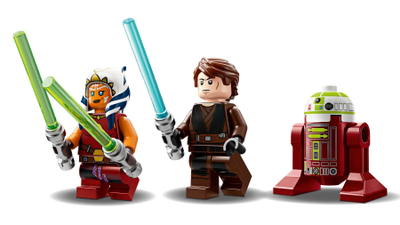 Set LEGO Star Wars Jedi Interceptor i Ahsoka, 75401, shumëngjyrësh