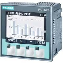 Matës energjie Siemens SENTRON PAC4200 7KM4212-0BA00-3AA0, trefazor, me ekran grafik, gri