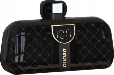 Powerbank Dudao K20SL, 5000mAh, Lightning dhe USB C, i zi