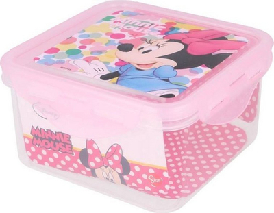 Kuti dreke / kuti mëngjesi hermetike Mickey Mouse dhe Minnie Mouse, 730ml