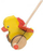 Lodër shtytëse druri Goki Tweedy Duck 54990