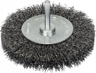 Furçë rrethore BOSCH Disc, tel i valëzuar 100 mm, për stërvitje, metalike