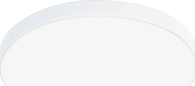 Panel tavanor LED Paulmann Veluna Edge, IP44, 4.000K, 9cm, i bardhë