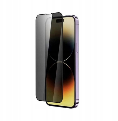 Xham mbrojtës privatësie Yesido TG02 për iPhone 16 Pro Max, 9H, transparence e zezë