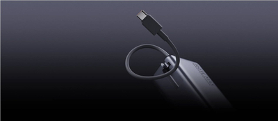 Powerbank Xiaomi Mi Power Bank, 10000mAh, 165W, kabllo USB-C e integruar