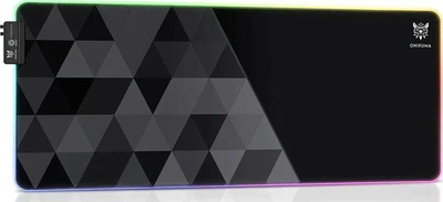 Подлога Onikuma G6 RGB, XXL, сив