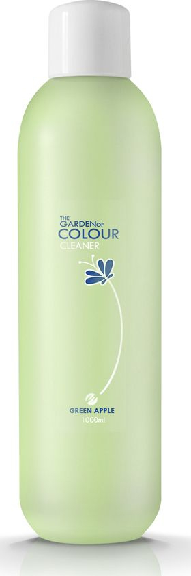 Pastrues thonjësh për aplikim xheli Silcare The Garden of Color Cleaner Green Apple, 1000ml