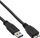 Kabllo USB InLine USB A në micro B, 1 m, USB 3.0, e zezë