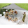 Çadër dielli Saska Garden, trekëndshe 3x3x2 m, poliester, gri