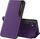 Këllëf telefoni Hurtel View Case për Samsung Galaxy A26, me flap, funksion stand, vjollcë