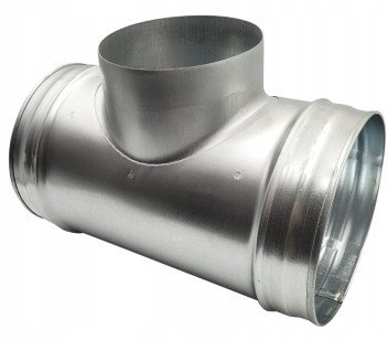 Te ventilimi SpiroFlex T200/160 OC, 90°, çelik i galvanizum, 200/160 mm