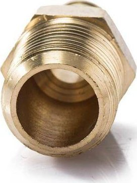 Lidhës bronzi për zorrë, 1/2" në 12mm, ngjyrë bronzi