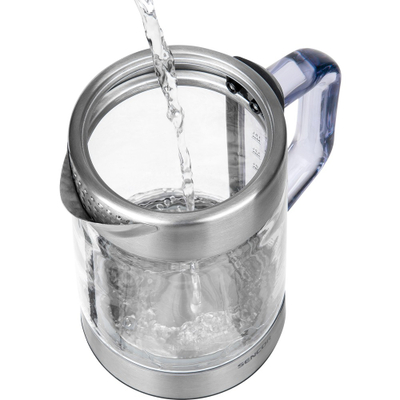 Vluese Uji intelegjente 1.5L Sencor SWK 1590SS, Argjendë/Xhamë