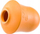 Lodër për qen Ferplast Crazy Bell Large, interaktive, gome, portokalli